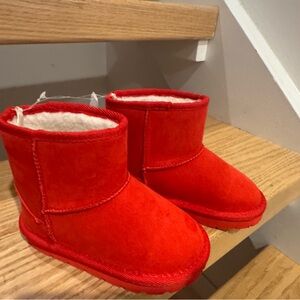 GAP Vibrant Red Kids Boots